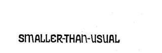 SMALLER-THAN-USUAL logo