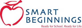 SMART BEGINNINGS READY FOR SCHOOL. READY FOR LIFE. logo