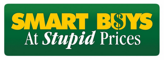 SMART BUYS AT STUPID PRICES logo