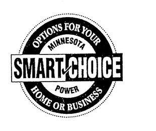SMART CHOICE MINNESOTA POWER OPTIONS FOR YOUR HOME OR BUSINESS logo