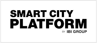 SMART CITY PLATFORM BY IBI GROUP logo