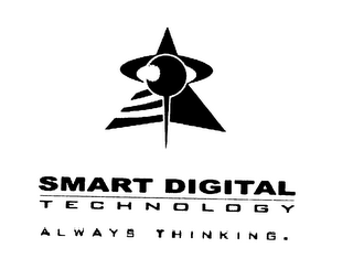 SMART DIGITAL TECHNOLOGY ALWAYS THINKING. logo