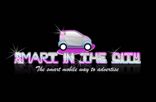 SMART IN THE CITY SMART IN THE CITY THE SMART MOBILE WAY TO ADVERTISE logo