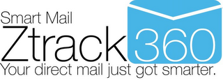 SMART MAIL ZTRACK 360 YOUR DIRECT MAIL JUST GOT SMARTER. logo