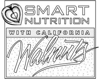 SMART NUTRITION WITH CALIFORNIA WALNUTS logo