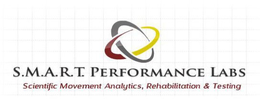 S.M.A.R.T. PERFORMANCE LABS SCIENTIFIC MOVEMENT ANALYTICS, REHABILITATION & TESTING logo