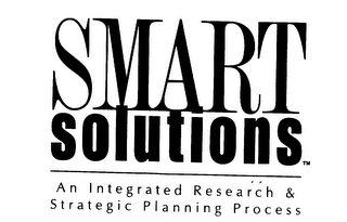 SMART SOLUTIONS AN INTEGRATED RESEARCH & STRATEGIC PLANNING PROCESS logo