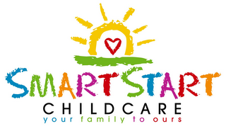 SMART START CHILDCARE YOUR FAMILY TO OURS logo