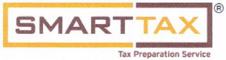 SMART TAX THE PREPARATION logo