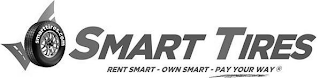SMART TIRES RENT SMART - OWN SMART - PAY YOUR WAY logo