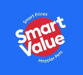 SMART VALUE SMART PRICES HAPPIER PETS logo