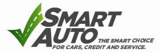 SMARTAUTO THE SMART CHOICE FOR CARS, CREDIT AND SERVICE. logo