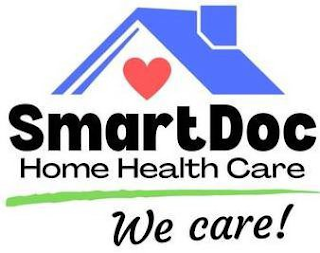 SMARTDOC HOME HEALTH CARE WE CARE! logo