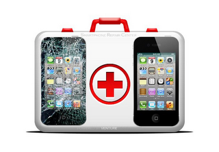 SMARTPHONE REPAIR CENTER POWERED BY VENTURE logo