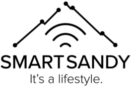 SMARTSANDY IT'S A LIFESTYLE. logo