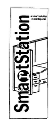 "SMARTSTATION A SMART SOLUTION IN WORKSPACES" logo