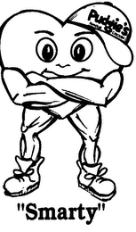 "SMARTY" PUDGIE'S FAMOUS CHICKEN logo