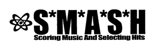 SMASH SCORING MUSIC AND SELECTING HITS logo