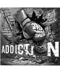 SMASH SMASH ADDICTION logo