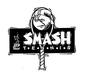 SMASH T E N N I S ATP TOUR logo