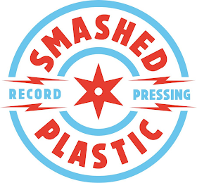 SMASHED PLASTIC RECORD PRESSING logo
