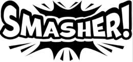 SMASHER! logo