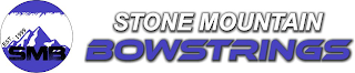 SMB STONE MOUNTAIN BOWSTRINGS EST. 1999 logo