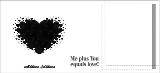 SMELL DELICIOUS, FEEL DELICIOUS - ME PLUS YOU EQUALS LOVE! logo