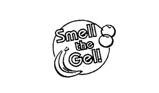 SMELL THE GEL! logo