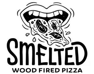 SMELTED WOOD FIRED PIZZA logo