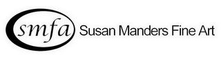 SMFA SUSAN MANDERS FINE ART logo