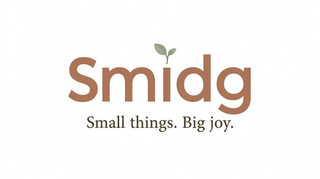 SMIDG SMALL THINGS. BIG JOY. logo