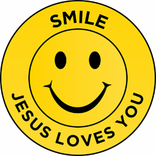 SMILE JESUS LOVES YOU logo