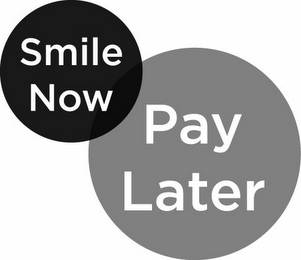 SMILE NOW PAY LATER logo