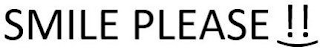 SMILE PLEASE !! logo