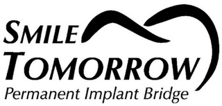 SMILE TOMORROW PERMANENT IMPLANT BRIDGE logo