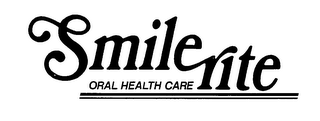 SMILERITE ORAL HEALTH CARE logo