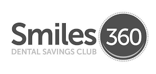 SMILES 360 DENTAL SAVINGS CLUB logo