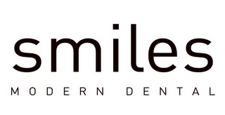 SMILES MODERN DENTAL logo