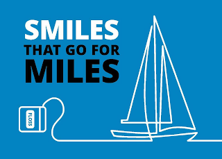 SMILES THAT GO FOR MILES FLOSS logo