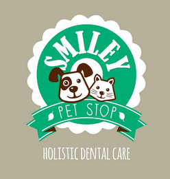 SMILEY PET STOP HOLISTIC DENTAL CARE logo