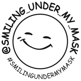 #SMILINGUNDERMYMASK @SMILING_UNDER_MY_MASK logo