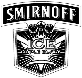 SMIRNOFF ICE TRIPLE BLACK logo