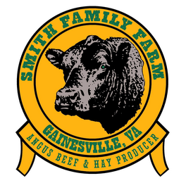 SMITH FAMILY FARM GAINESVILLE, VA ANGUS BEEF & HAY PRODUCER logo