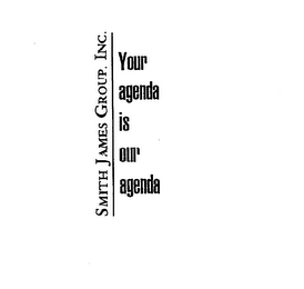 SMITH JAMES GROUP INC. YOUR AGENDA IS OUR AGENDA logo