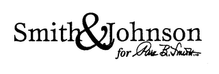 SMITH & JOHNSON FOR PARK B. SMITH LTD. logo
