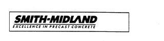 SMITH-MIDLAND EXCELLENCE IN PRECAST CONCRETE logo