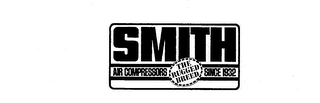 SMITH THE RUGGED BREED AIR COMPRESSORS SINCE 1932 logo