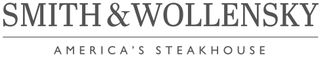 SMITH & WOLLENSKY AMERICA'S STEAKHOUSE logo