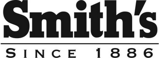 SMITH'S SINCE 1886 logo
